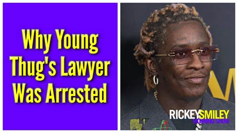 why is young thug arrested.